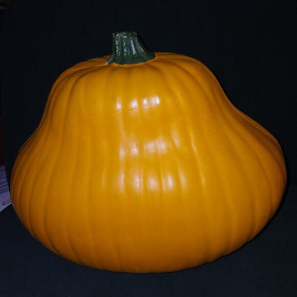 Large Gemmy Blow Mold Pumpkin Jack-O-Lantern 1993 Halloween Decoration Spooky - Picture 5 of 8